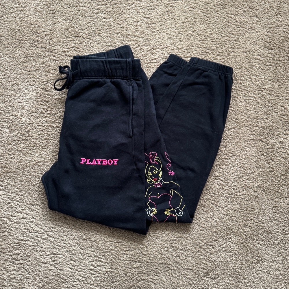 PLAYBOY Sweatpants with Design